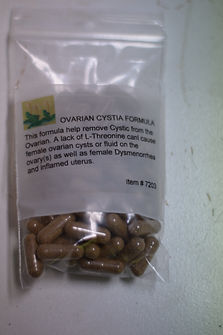 Ovarian Cystra Formula
